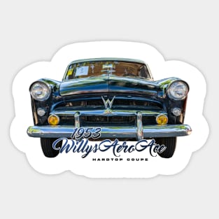 1953 Willys Aero Ace Hardtop Coupe Sticker